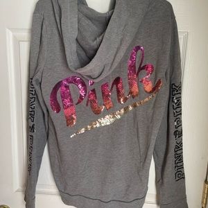 PINK Victoria Secret Zip Up Hoodie